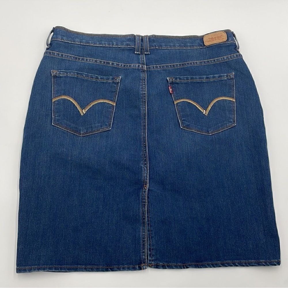 Levi's Blue Denim Skirt